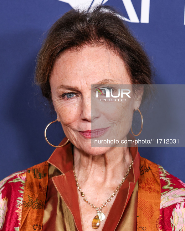 Jacqueline Bisset arrives at the 2024 AFI Fest - Premiere Screening Of Netflix's 'Maria' held at the TCL Chinese Theatre IMAX on October 26,...