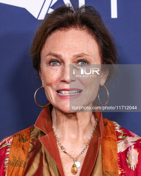 Jacqueline Bisset arrives at the 2024 AFI Fest - Premiere Screening Of Netflix's 'Maria' held at the TCL Chinese Theatre IMAX on October 26,...