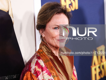 Jacqueline Bisset arrives at the 2024 AFI Fest - Premiere Screening Of Netflix's 'Maria' held at the TCL Chinese Theatre IMAX on October 26,...