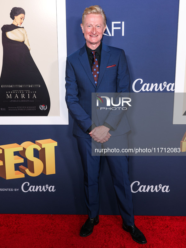 Guy Hendrix Dyas arrives at the 2024 AFI Fest - Premiere Screening Of Netflix's 'Maria' held at the TCL Chinese Theatre IMAX on October 26,...