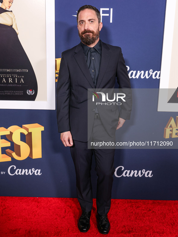 Pablo Larrain arrives at the 2024 AFI Fest - Premiere Screening Of Netflix's 'Maria' held at the TCL Chinese Theatre IMAX on October 26, 202...