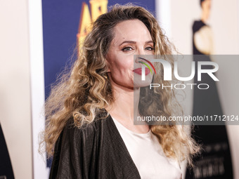 Angelina Jolie arrives at the 2024 AFI Fest - Premiere Screening Of Netflix's 'Maria' held at the TCL Chinese Theatre IMAX on October 26, 20...