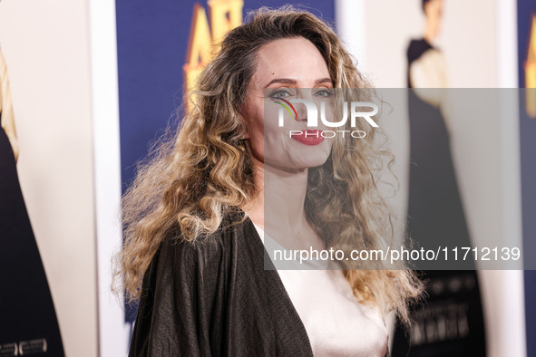 Angelina Jolie arrives at the 2024 AFI Fest - Premiere Screening Of Netflix's 'Maria' held at the TCL Chinese Theatre IMAX on October 26, 20...