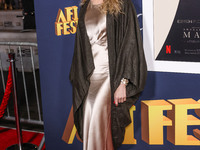 Angelina Jolie arrives at the 2024 AFI Fest - Premiere Screening Of Netflix's 'Maria' held at the TCL Chinese Theatre IMAX on October 26, 20...