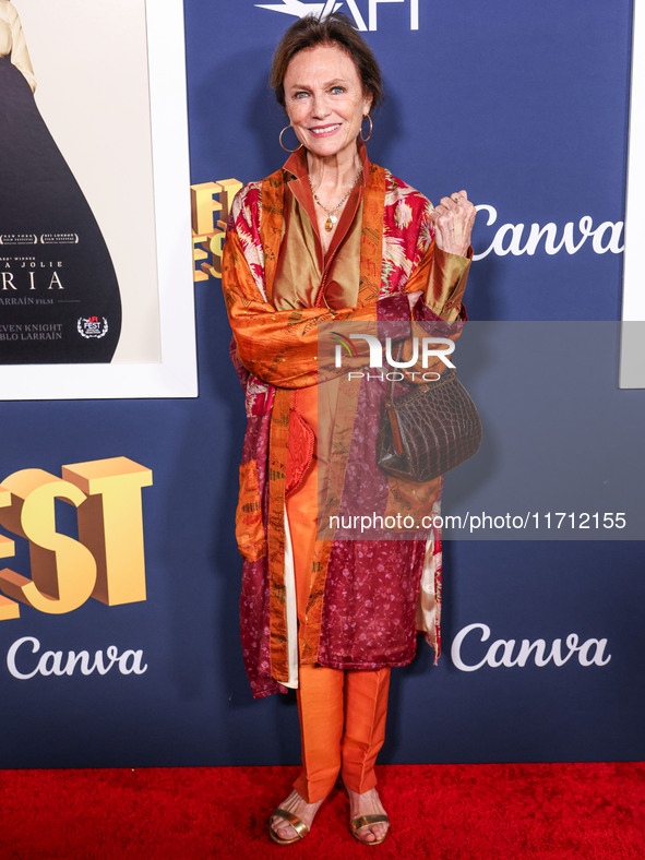 Jacqueline Bisset arrives at the 2024 AFI Fest - Premiere Screening Of Netflix's 'Maria' held at the TCL Chinese Theatre IMAX on October 26,...