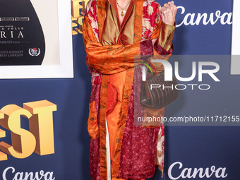 Jacqueline Bisset arrives at the 2024 AFI Fest - Premiere Screening Of Netflix's 'Maria' held at the TCL Chinese Theatre IMAX on October 26,...