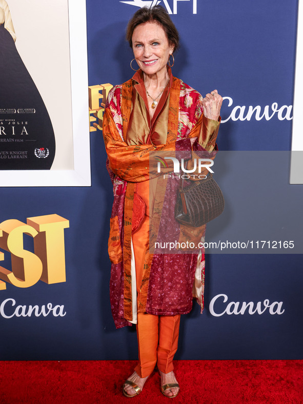 Jacqueline Bisset arrives at the 2024 AFI Fest - Premiere Screening Of Netflix's 'Maria' held at the TCL Chinese Theatre IMAX on October 26,...