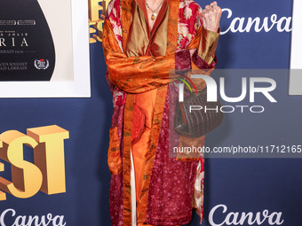 Jacqueline Bisset arrives at the 2024 AFI Fest - Premiere Screening Of Netflix's 'Maria' held at the TCL Chinese Theatre IMAX on October 26,...