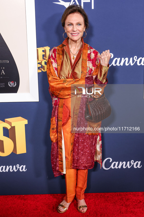 Jacqueline Bisset arrives at the 2024 AFI Fest - Premiere Screening Of Netflix's 'Maria' held at the TCL Chinese Theatre IMAX on October 26,...