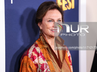 Jacqueline Bisset arrives at the 2024 AFI Fest - Premiere Screening Of Netflix's 'Maria' held at the TCL Chinese Theatre IMAX on October 26,...