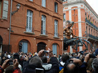 Lilith appears in the streets of Toulouse. French street show creator Francois Delaroziere, director of the art company 'La Machine', create...