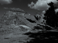 In 1994, the Mexican National Institute of Anthropology and History (INAH) excavates Chaccoben and restores the site, which remains closed t...