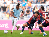 Tijjani Noslin of SS Lazio scores first goal during the Serie A Enilive match between SS Lazio and Genoa CF at Stadio Olimpico on October 27...