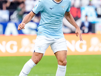 Matteo Guendouzi of SS Lazio during the Serie A Enilive match between SS Lazio and Genoa CF at Stadio Olimpico on October 27, 2024 in Rome,...