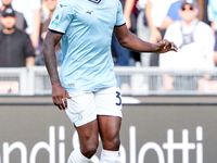 Nuno Tavares of SS Lazio during the Serie A Enilive match between SS Lazio and Genoa CF at Stadio Olimpico on October 27, 2024 in Rome, Ital...