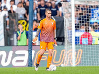 Ivan Provedel of SS Lazio during the Serie A Enilive match between SS Lazio and Genoa CF at Stadio Olimpico on October 27, 2024 in Rome, Ita...