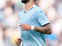 Taty Castellanos of SS Lazio looks on during the Serie A Enilive match between SS Lazio and Genoa CF at Stadio Olimpico on October 27, 2024...