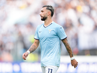 Taty Castellanos of SS Lazio looks on during the Serie A Enilive match between SS Lazio and Genoa CF at Stadio Olimpico on October 27, 2024...