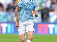 Nicolo' Rovella of SS Lazio during the Serie A Enilive match between SS Lazio and Genoa CF at Stadio Olimpico on October 27, 2024 in Rome, I...