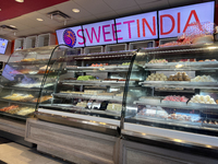 Traditional Indian sweets are displayed at a sweet shop for the upcoming festival of Diwali in Mississauga, Ontario, Canada, on October 26,...