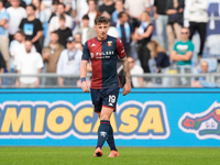 Andrea Pinamonti of Genoa CFC during the Serie A Enilive match between SS Lazio and Genoa CF at Stadio Olimpico on October 27, 2024 in Rome,...