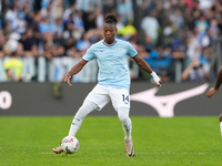 Tijjani Noslin of SS Lazio during the Serie A Enilive match between SS Lazio and Genoa CF at Stadio Olimpico on October 27, 2024 in Rome, It...