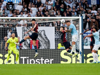 Matias Vecino of SS Lazio scores third goal during the Serie A Enilive match between SS Lazio and Genoa CF at Stadio Olimpico on October 27,...