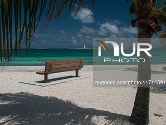 Beaches in Nassau, Bahamas, are known for white coral sands (