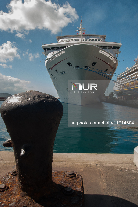 Nassau is a popular port for cruise ships from the East Coast of the USA. 