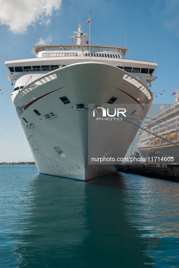 Nassau is a popular port for cruise ships from the East Coast of the USA. 