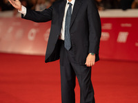 Carlo Verdone attends the ''Vita Da Carlo Terza Stagione'' red carpet during the 19th Rome Film Festival at Auditorium Parco Della Musica in...