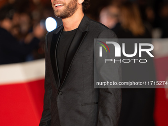 Filippo Contri attends the ''Vita Da Carlo Terza Stagione'' red carpet during the 19th Rome Film Festival at Auditorium Parco Della Musica i...