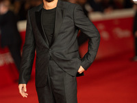 Filippo Contri attends the ''Vita Da Carlo Terza Stagione'' red carpet during the 19th Rome Film Festival at Auditorium Parco Della Musica i...