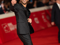 Filippo Contri attends the ''Vita Da Carlo Terza Stagione'' red carpet during the 19th Rome Film Festival at Auditorium Parco Della Musica i...