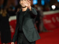 Filippo Contri attends the ''Vita Da Carlo Terza Stagione'' red carpet during the 19th Rome Film Festival at Auditorium Parco Della Musica i...