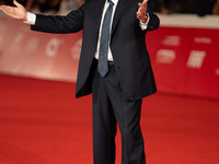 Carlo Verdone attends the ''Vita Da Carlo Terza Stagione'' red carpet during the 19th Rome Film Festival at Auditorium Parco Della Musica in...