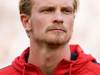 Morten Thorsby of Genoa CFC looks on during the Serie A Enilive match between SS Lazio and Genoa CF at Stadio Olimpico on October 27, 2024 i...