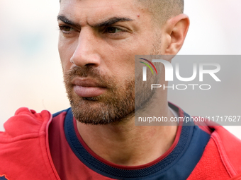 Stefano Sabelli of Genoa CFC looks on during the Serie A Enilive match between SS Lazio and Genoa CF at Stadio Olimpico on October 27, 2024...