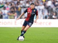 Alan Matturro of Genoa CFC during the Serie A Enilive match between SS Lazio and Genoa CF at Stadio Olimpico on October 27, 2024 in Rome, It...