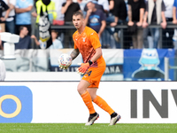 Ivan Provedel of SS Lazio during the Serie A Enilive match between SS Lazio and Genoa CF at Stadio Olimpico on October 27, 2024 in Rome, Ita...