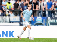 Nicolo' Rovella of SS Lazio during the Serie A Enilive match between SS Lazio and Genoa CF at Stadio Olimpico on October 27, 2024 in Rome, I...