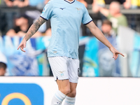 Nicolo' Rovella of SS Lazio during the Serie A Enilive match between SS Lazio and Genoa CF at Stadio Olimpico on October 27, 2024 in Rome, I...