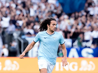 Matteo Guendouzi of SS Lazio during the Serie A Enilive match between SS Lazio and Genoa CF at Stadio Olimpico on October 27, 2024 in Rome,...