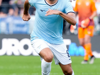 Matteo Guendouzi of SS Lazio during the Serie A Enilive match between SS Lazio and Genoa CF at Stadio Olimpico on October 27, 2024 in Rome,...