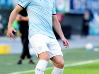 Adam Marusic of SS Lazio during the Serie A Enilive match between SS Lazio and Genoa CF at Stadio Olimpico on October 27, 2024 in Rome, Ital...