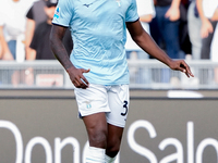 Nuno Tavares of SS Lazio during the Serie A Enilive match between SS Lazio and Genoa CF at Stadio Olimpico on October 27, 2024 in Rome, Ital...