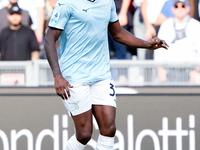 Nuno Tavares of SS Lazio during the Serie A Enilive match between SS Lazio and Genoa CF at Stadio Olimpico on October 27, 2024 in Rome, Ital...