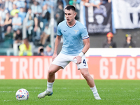 Gil Patric of SS Lazio during the Serie A Enilive match between SS Lazio and Genoa CF at Stadio Olimpico on October 27, 2024 in Rome, Italy....