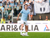 Gil Patric of SS Lazio during the Serie A Enilive match between SS Lazio and Genoa CF at Stadio Olimpico on October 27, 2024 in Rome, Italy....