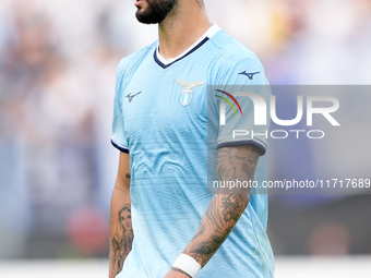 Taty Castellanos of SS Lazio looks on during the Serie A Enilive match between SS Lazio and Genoa CF at Stadio Olimpico on October 27, 2024...